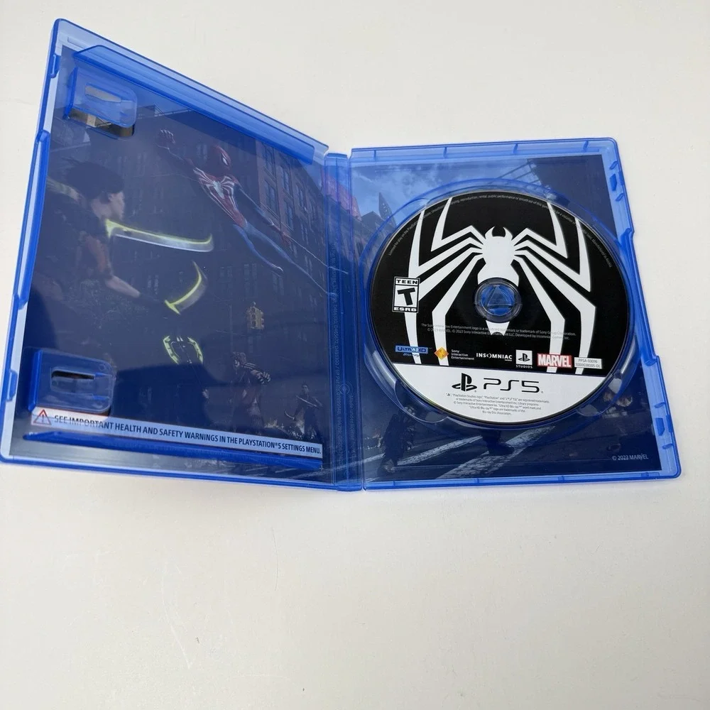 Marvel Spiderman 2 [Launch Edition] (Playstation 5, 2023) PS5 Tested Working